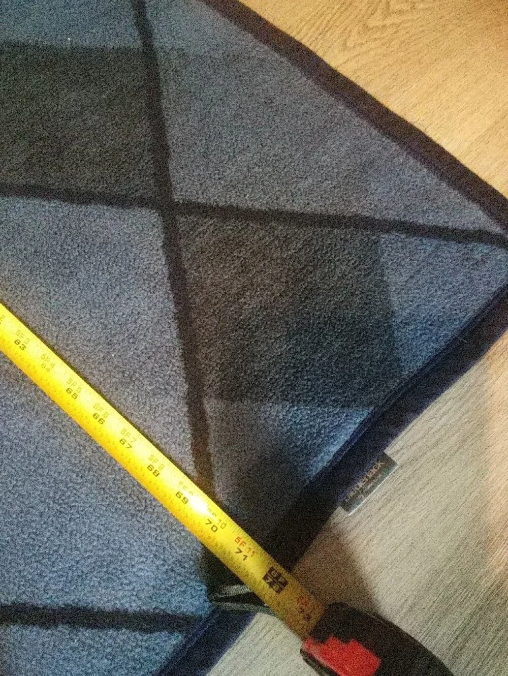 Biederlack Argyle Blues Blanket